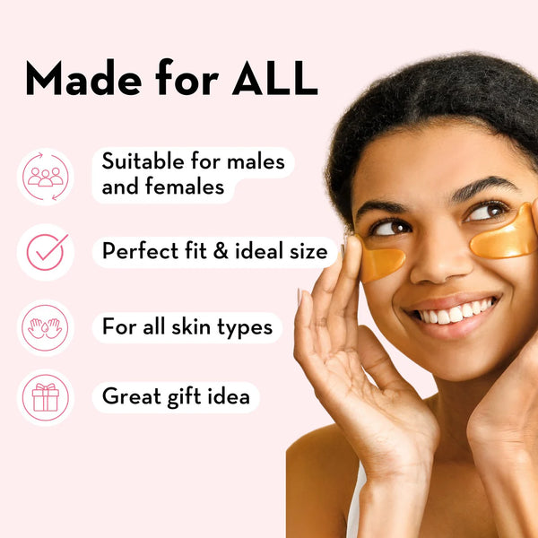 24K Gold Pure Luxury Lift and Firm Hydra-Gel Eye Patches