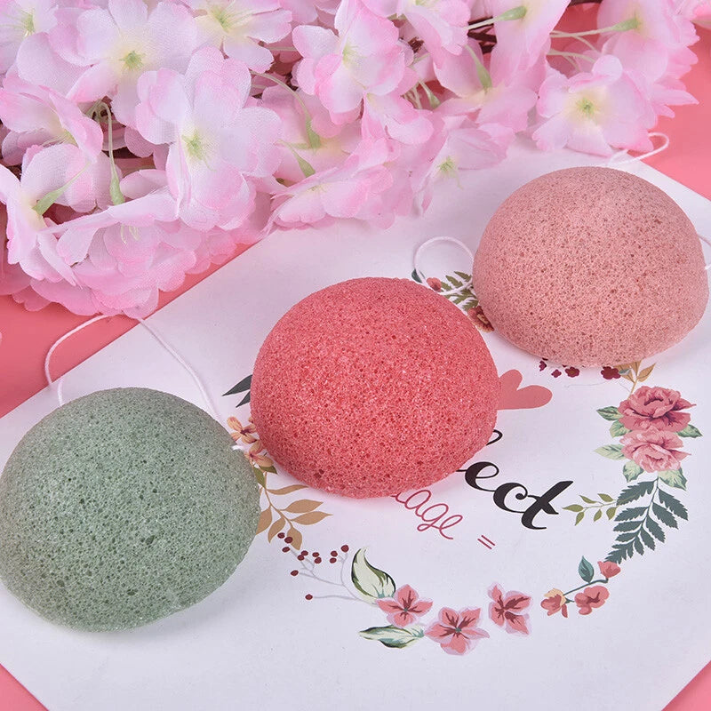 Konjac 100% Natural Facial Sponge image 13